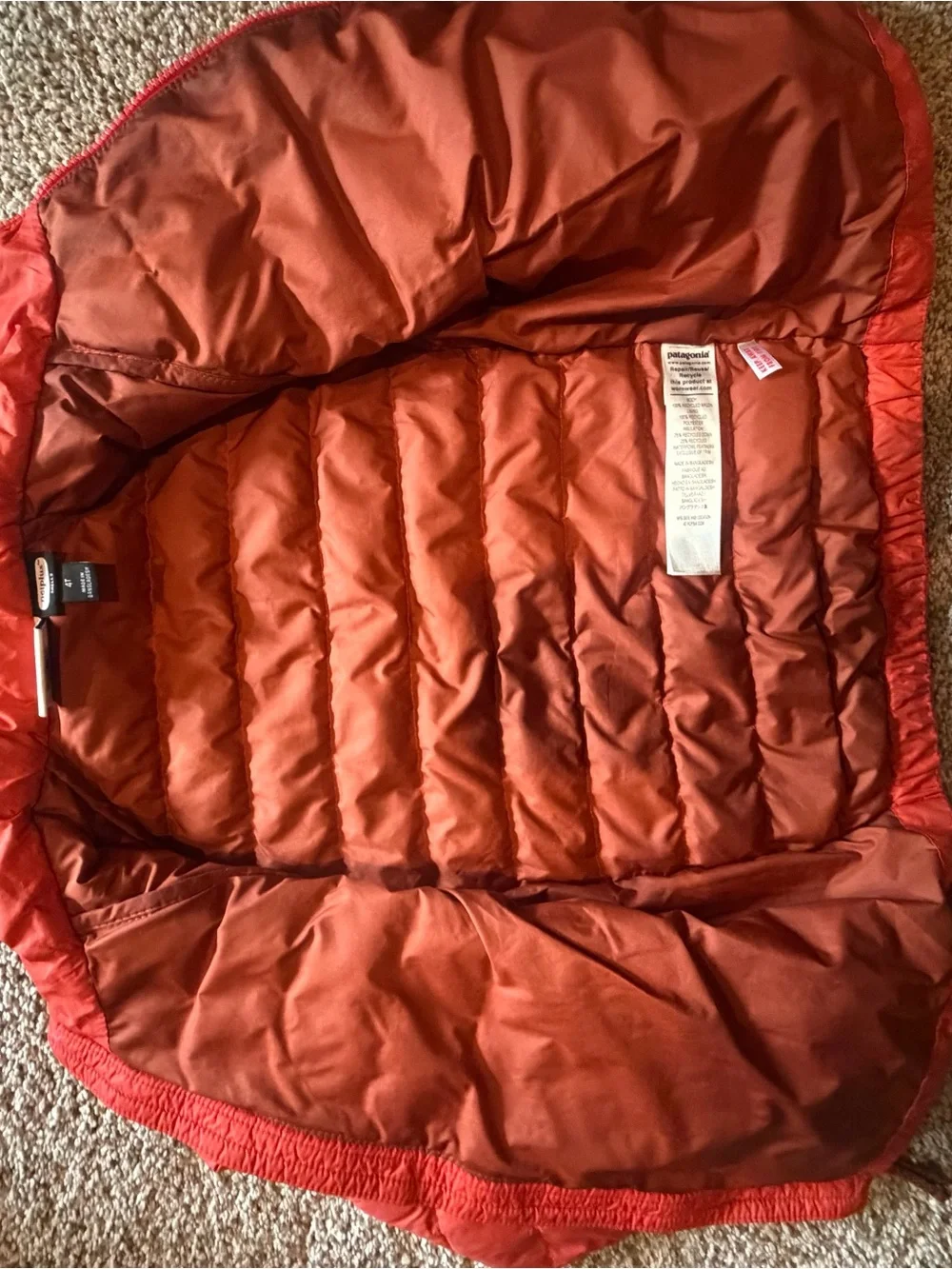 Patagonia Kids Baby Down Jacket Puffer Jacket in Orange